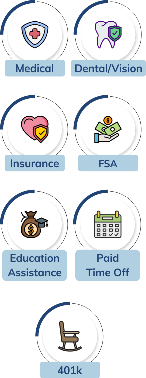 career benefits icons