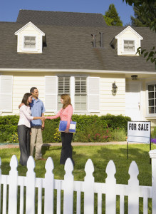 couple buying new house