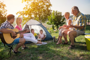 family camping