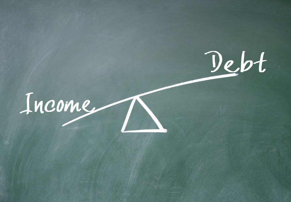 debt income graphic