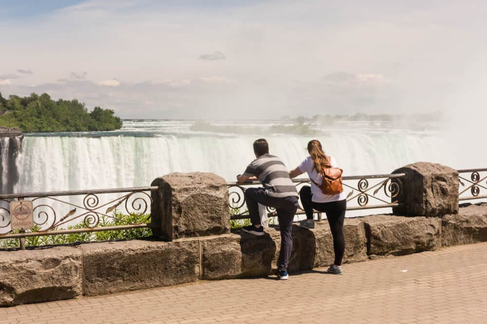 romantic vacation waterfall